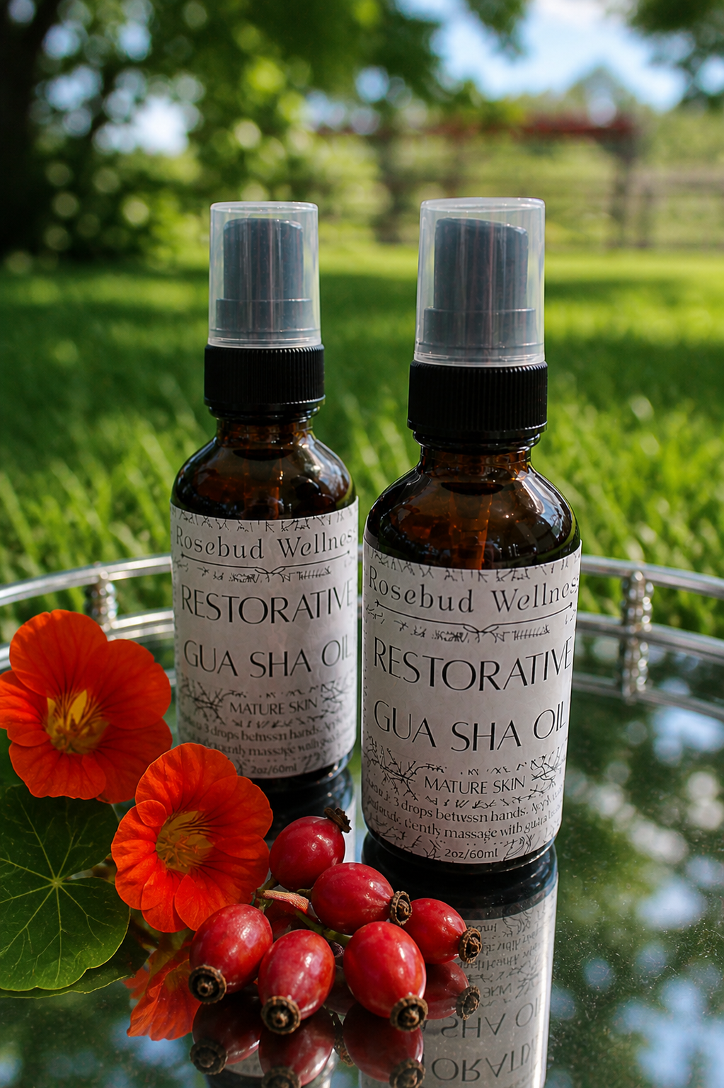 Restorative Gua Sha Oil -Mature Skin-